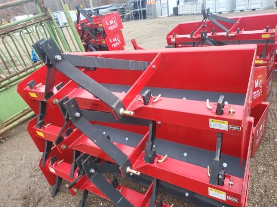 Lowery 6ft. MD 3pt. Box Blade/New