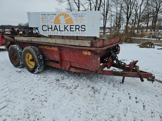 New Holland 185 Tandem Manure Spreader