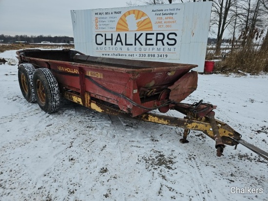 New Holland 680 Tandem Manure Spreader