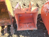 Kubota 12in Ditching Bucket/Off Kubota KX008 Excavator