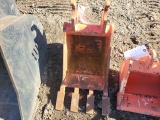 Kubota 12in. Digging Bucket/Off Kubota KX41-3 Excavator