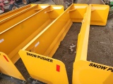 Industrias Americas 10ft. QT Snowpusher/Yellow