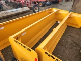 Industrias Americas 11ft. QT Snowpusher/Yellow