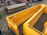 Industrias Americas 12ft. QT Snowpusher/Yellow