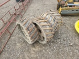 (4) Case Skidsteer Wheels and Tires