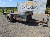 New Idea 3618 PTO Manure Spreader/Top Beater