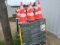 Skid Of Traffic Cones