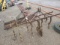 3pt. 2 row Stiff Shank Cultivator