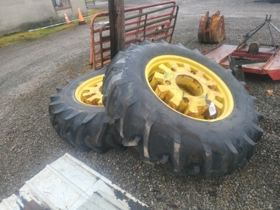 Pr. John Deere 18.4x34 Wheels and Tires