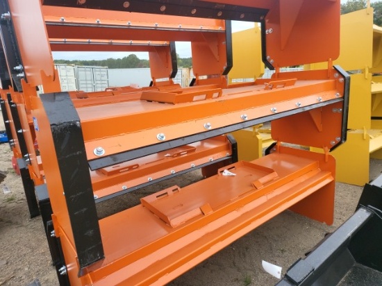 QT 96in. Snowpusher/Orange