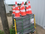 Skid Of Traffic Cones