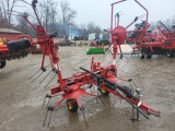 New Holland 163 4 Basket Hyd Fold Tedder