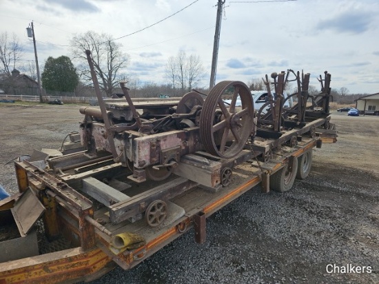 Left Handed Frick Sawmill (From 1800's)Trailer NOT included