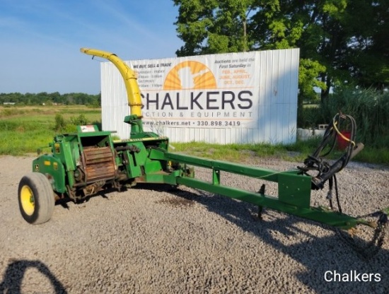 John Deere 3950 Forage Harvester w/2 Heads