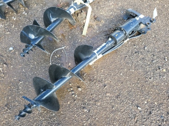 Excavator Post Hole Digger w/12in Auger
