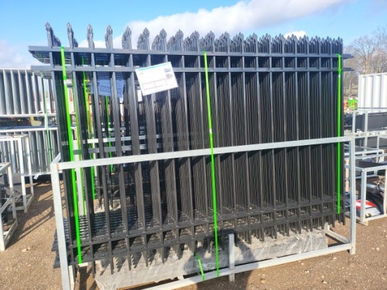10x7 Steel Fencing (20 Panels/21 Posts)