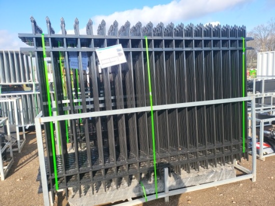 10x7 Steel Fencing (20 Panels/21 Posts)