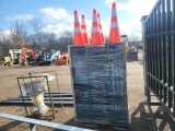 Skid of 250 Traffic Cones