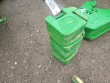 (8) John Deere Compact Suitcase weights