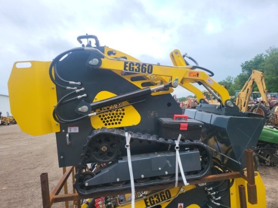 Miva EG360 Mini Gas Skidsteer/Gas/Unused