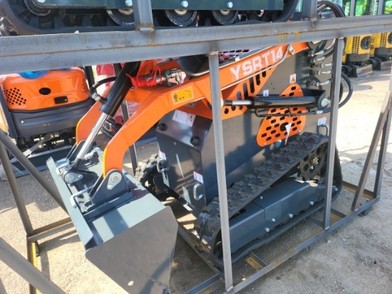 AGT YSRT14 Walk Behind Skidsteer/Unused
