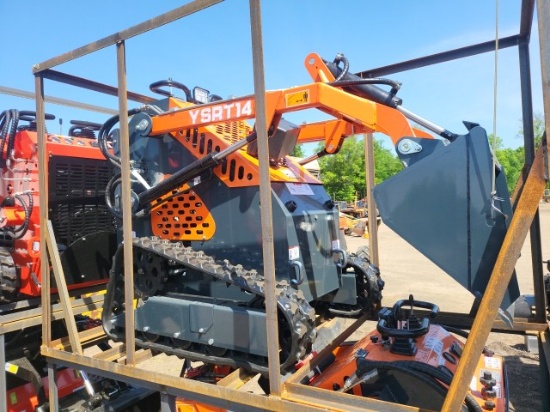 AGT YSRT14 Walk Behind Skidsteer/Unused