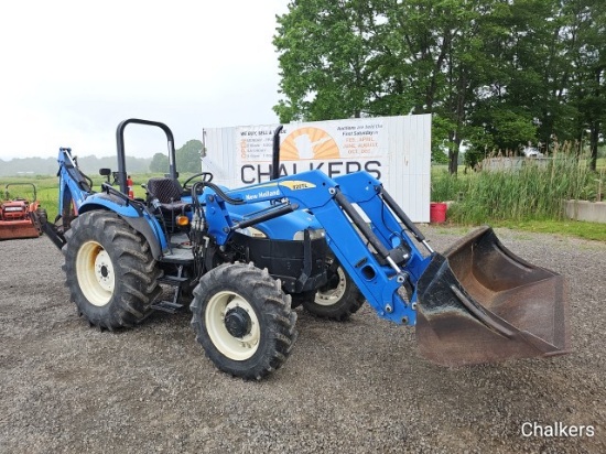 New Holland TB80D 4x4 w/Loader/backhoe