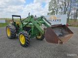 1991 John Deere 2555 4x4 w/Ldr