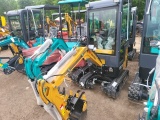 AGT H13R Mini Excavator w/Cab/Unused