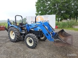 New Holland TB80D 4x4 w/Loader/backhoe