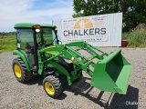 John Deere 3046R 4x4 w/Cab/Ldr