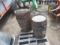 (2) Wooden Barrels