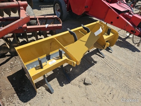 King Kutter 6ft. 3pt. Box Blade/Like New