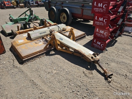 Woods 802 8ft. Pull Brush Hog