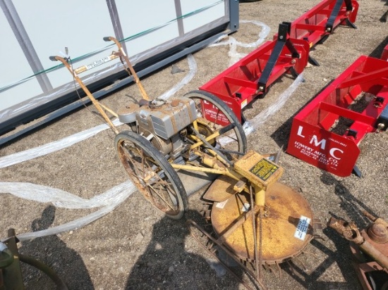 Fence Row King Walk Behind Cutter