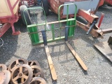 HLA 42in QT Walk Thru Pallet Forks/JD Hook Up