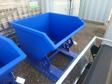 Blue Self Dumping Hopper