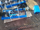 QT Post Hole Digger w/2 Augers/Blue