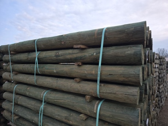 (28) 6x8 Treated Fence Posts