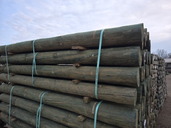 (28) 6x8 Treated Fence Posts