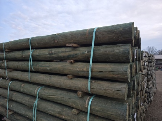 (28) 6x8 Treated Fence Posts