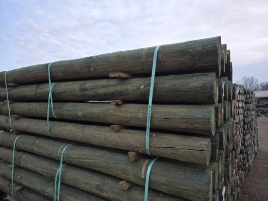 (28) 6x8 Treated Fence Posts