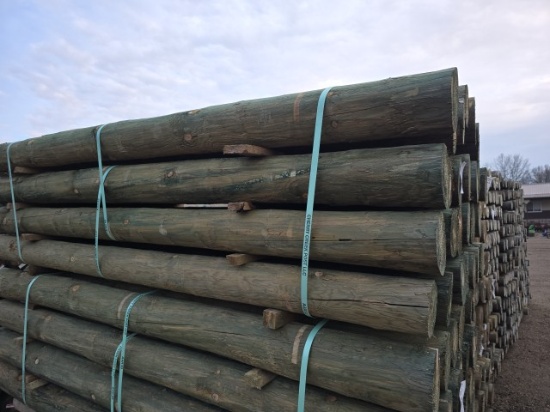(28) 6x8 Treated Fence Posts