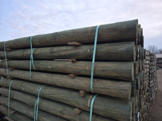 (28) 6x8 Treated Fence Posts
