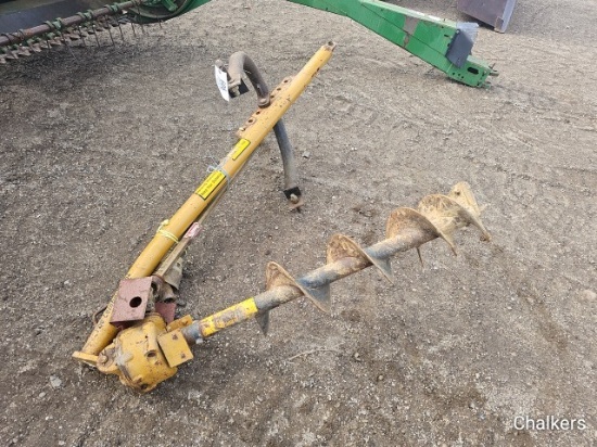 Leinbach 3pt. Post Hole Digger