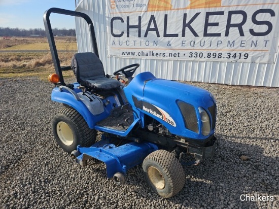 New Holland TZ24DA 4x4 w/Belly Mower