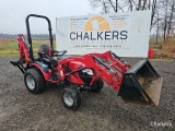 Mahindra EMAX L22NH 4x4 Loader w/Backhoe