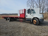 2003 International 4000 Diesel Flat Bed Truck