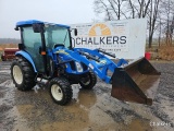 New Holland 3045 4x4 w/Cab/Ldr.