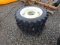 (4) New 8.3x24 Wheels and Tires